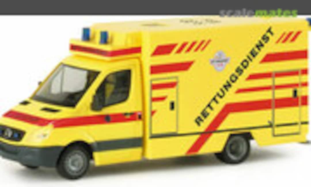 1:87 Mercedes Benz Sprinter RTW Feuerwehr Dresden (Herpa 048118)