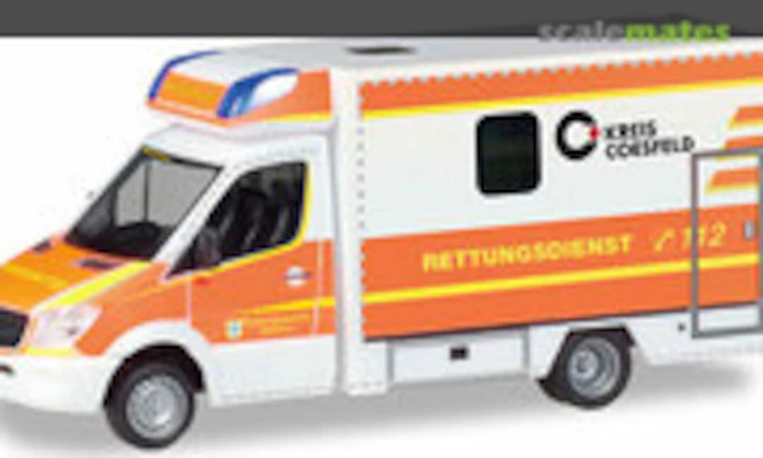 1:87 Mercede Benz Sprinter RTW Rettungsdienst Dülmen (Herpa 093675)