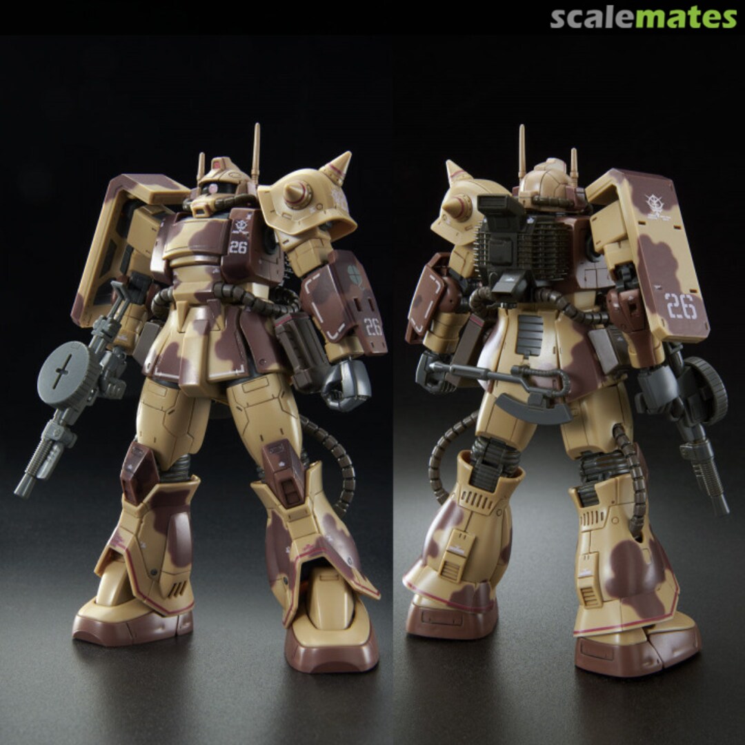 Boxart Zaku Desert Type (Double Antenna Specification)  Bandai Spirits