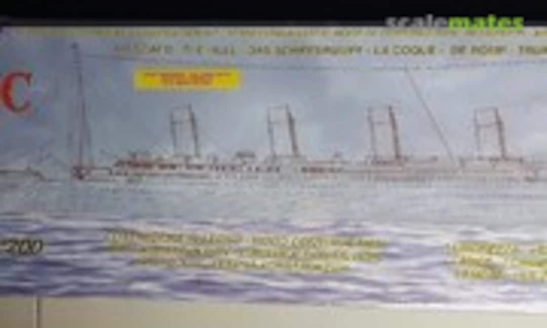 1:200 R.M.S. Titanic Part 4 (Mantua Model 728)
