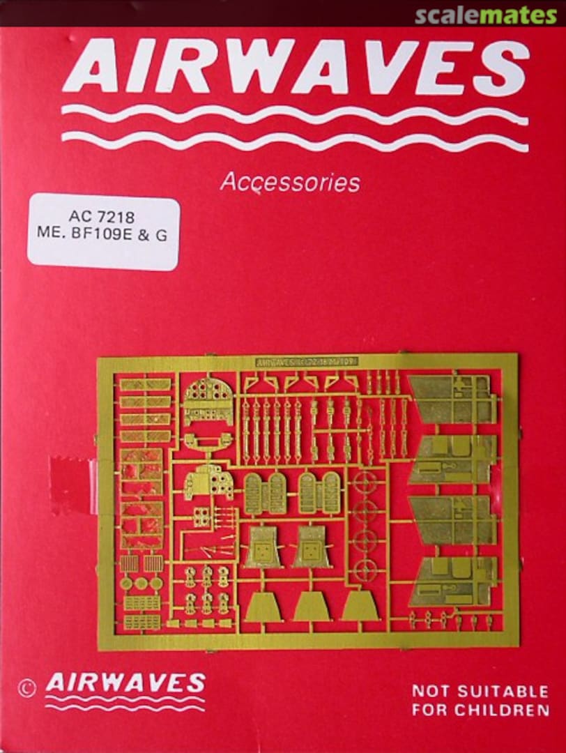 Boxart ME. BF109E & G AC 7218 Airwaves Boxart ME. BF109E & G AC 7218 Airwaves