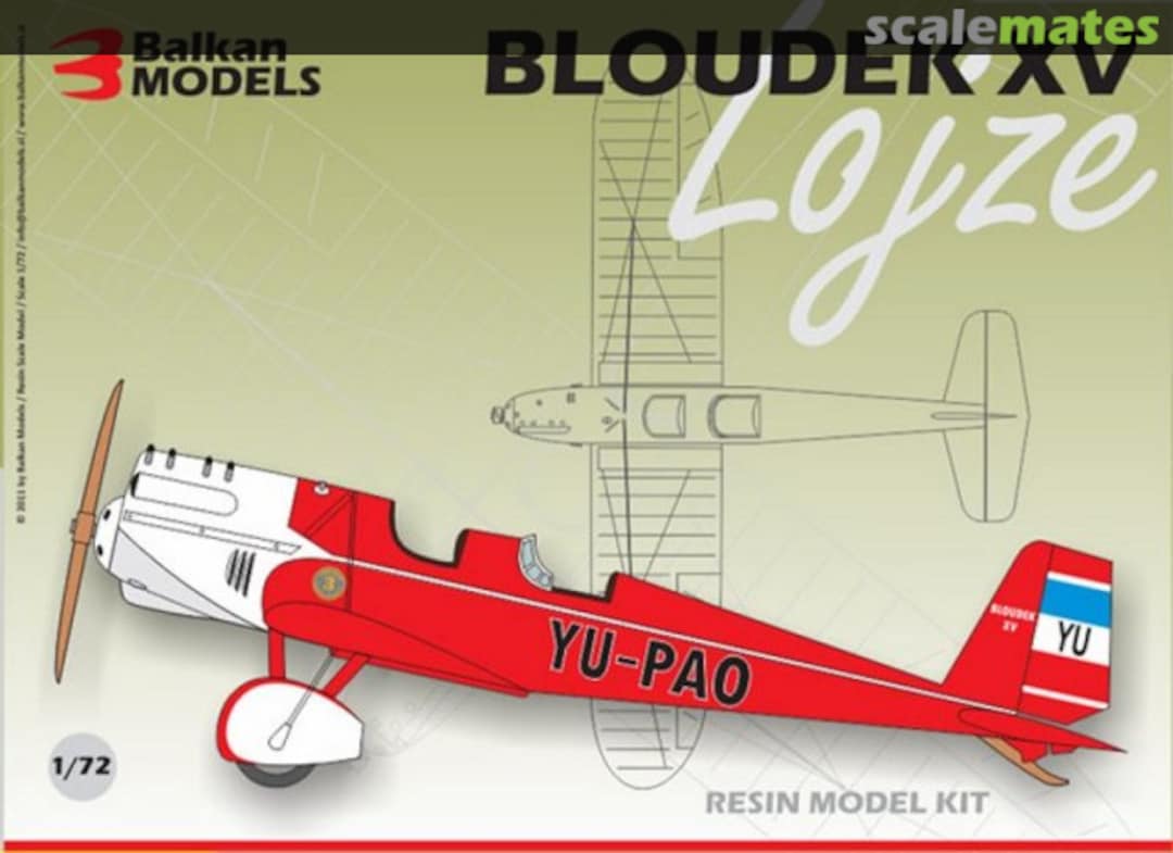 Boxart Bloudek XV Lojze BM-R7201 Balkan Models