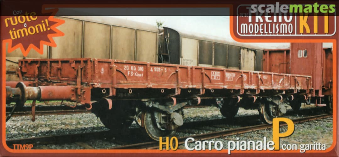 Boxart Carro pianale P con garitta TTM9P Duegi Editrice Boxart Carro pianale P con garitta TTM9P Duegi Editrice
