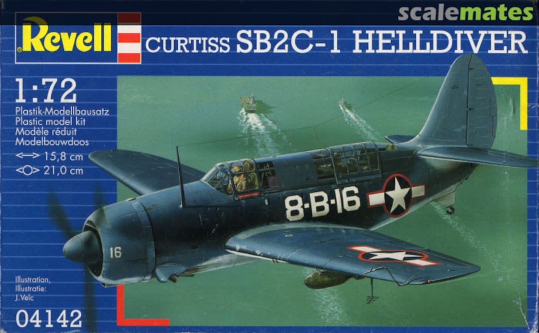 Boxart Curtiss SB2C-1 Helldiver 04142 Revell