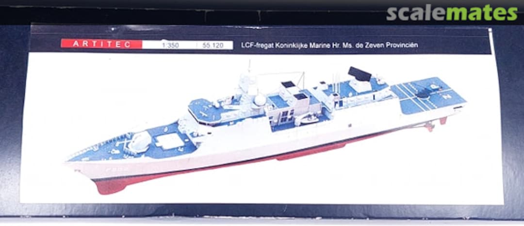 Boxart LCF-Frigate / Hr.Ms. de Zeven Provinciën 55.120 Artitec Boxart LCF-Frigate / Hr.Ms. de Zeven Provinciën 55.120 Artitec