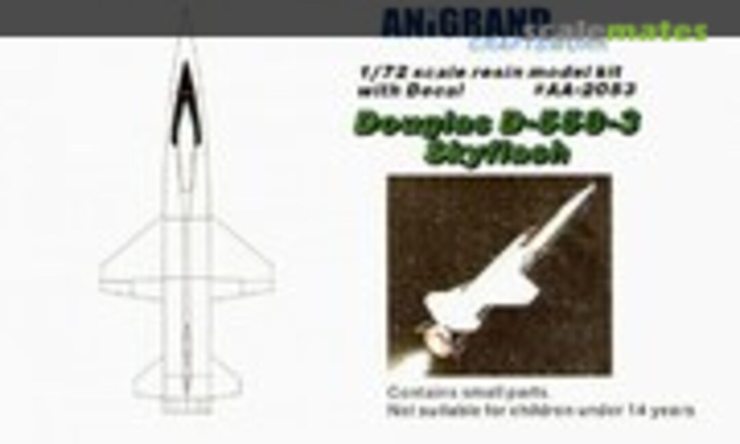 1:72 Douglas D558-3 Skyflash (Anigrand Craftswork AA-2053)