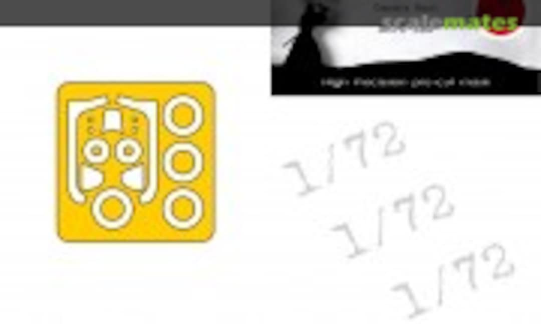 1:72 North American P-51 D Mustang - Canopy Mask (DEAD Design Models NM72280) NM72280