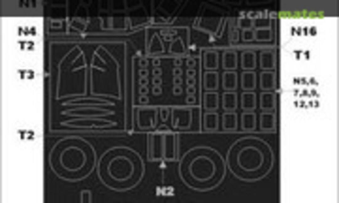 1:72 Heinkel He 111 (Montex SM72009) SM72009