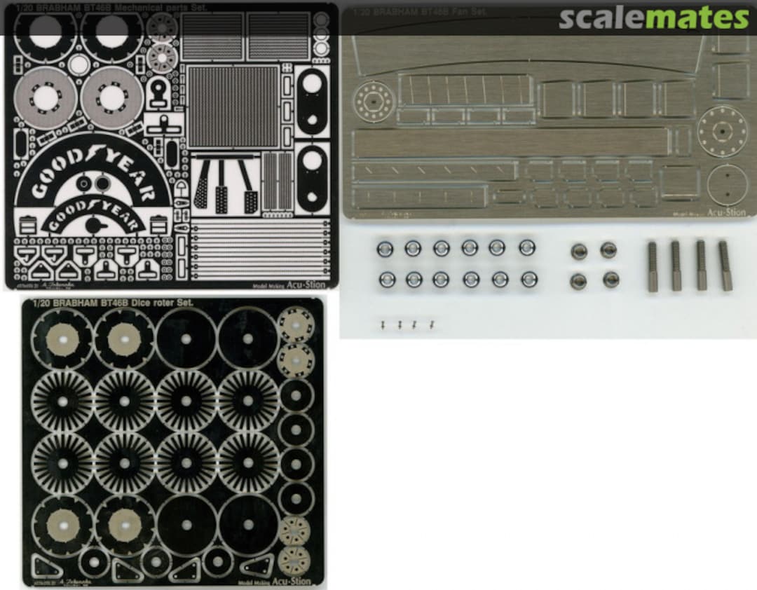 Boxart Brabham BT46B Full Set ACS09670 Acu-Stion Boxart Brabham BT46B Full Set ACS09670 Acu-Stion