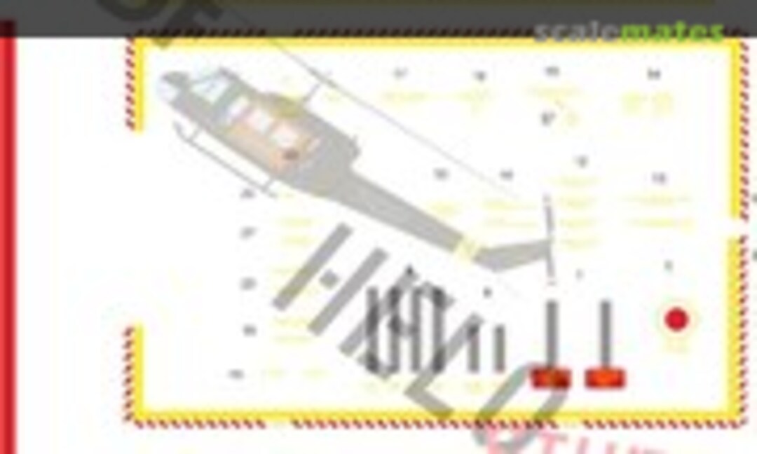 1:35 Stencils for UH-1D (DF HeloStuff DF21235) DF21235