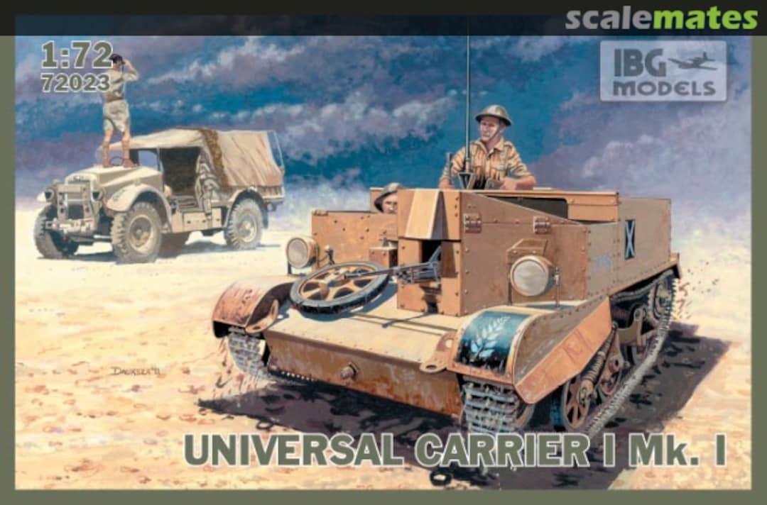 Boxart Universal Carrier I Mk.I 72023 IBG Models Boxart Universal Carrier I Mk.I 72023 IBG Models