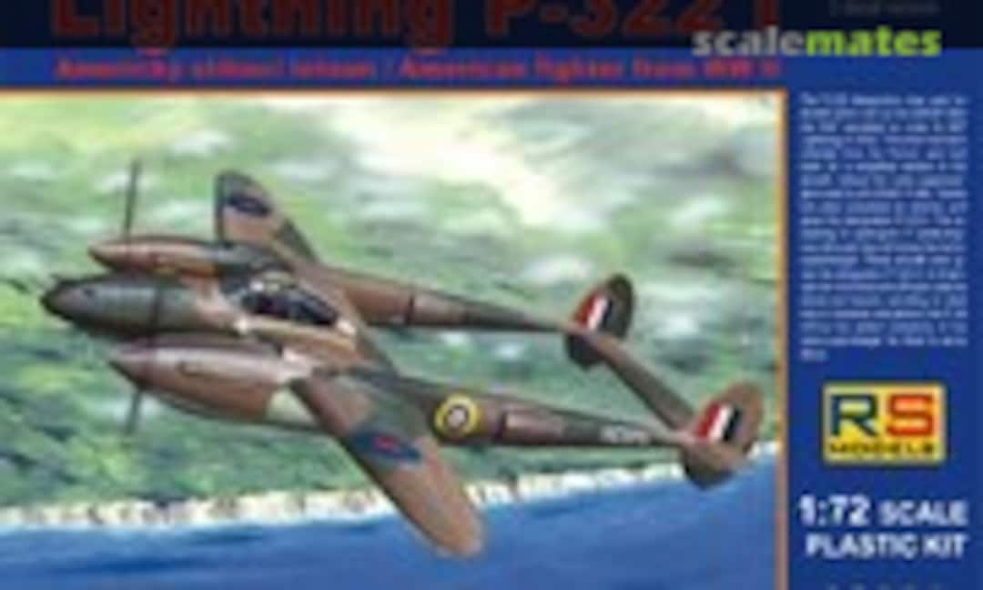 1:72 Lightning P-322 I (RS Models 92093)