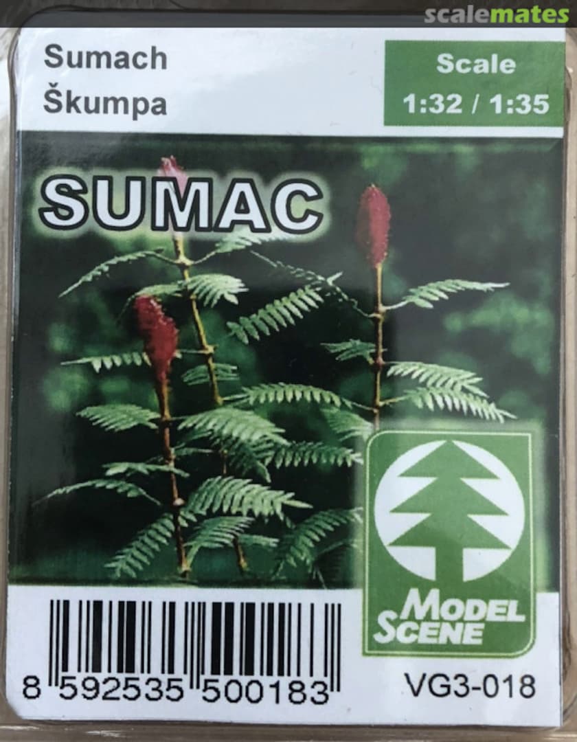 Boxart Sumac VG3-018 Model Scene Boxart Sumac VG3-018 Model Scene
