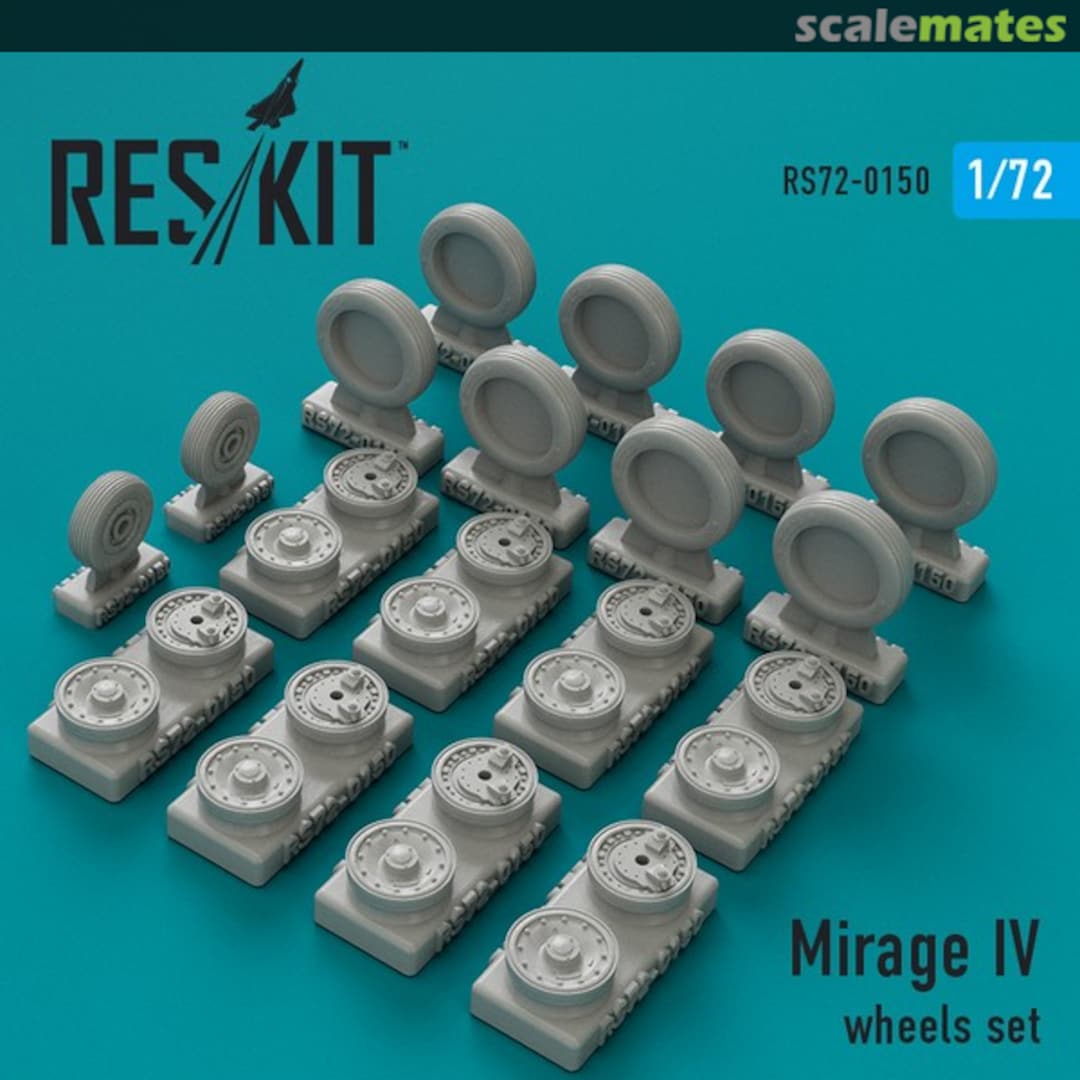 Contents Mirage IV wheels set RS72-0150 ResKit Contents Mirage IV wheels set RS72-0150 ResKit