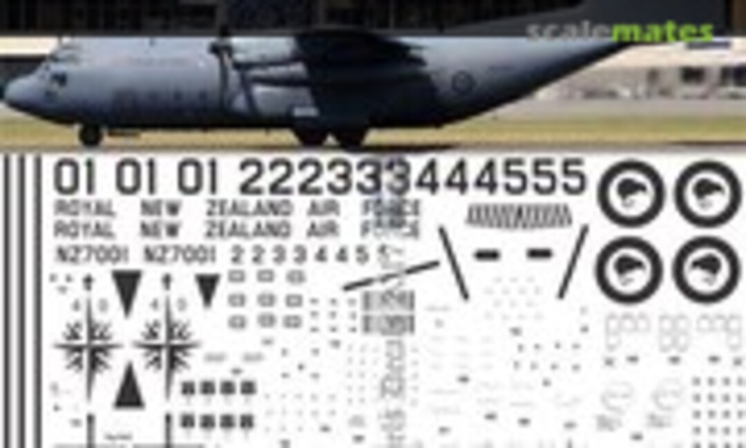 1:200 RNZAF C130H-LEP (Oldmodels Decals OMD0404) OMD0404