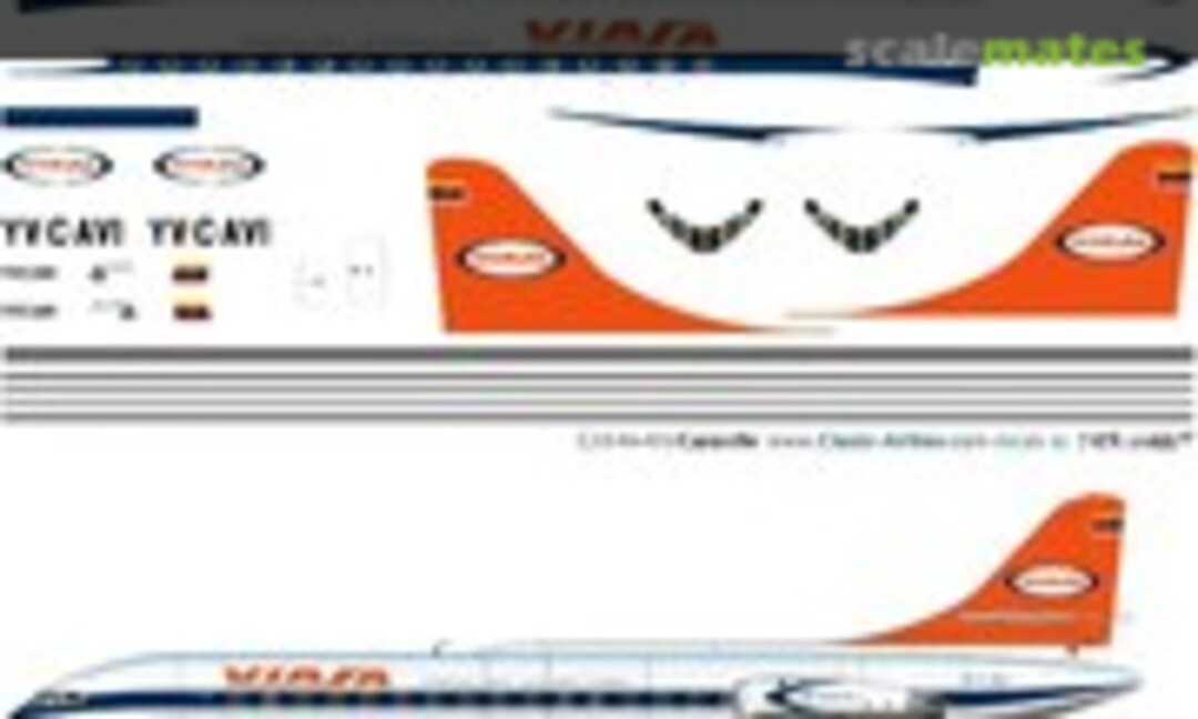 1:144 Viasa Caravelle III (Classic Airlines CA144-419) CA144-419
