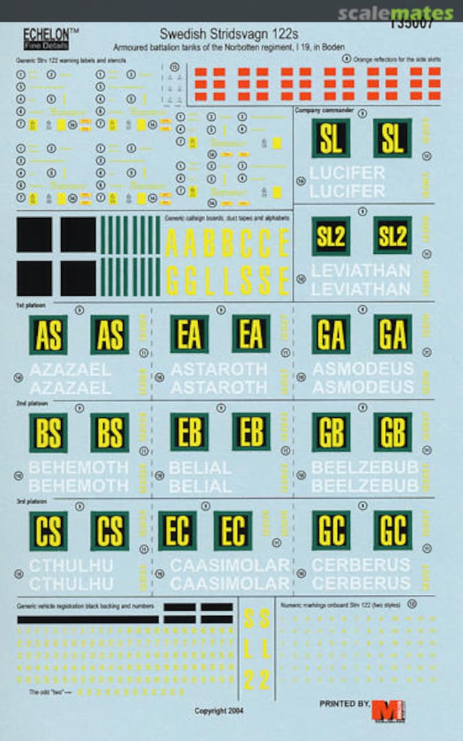 Boxart Stridsvagn 122 Main Battle Tanks T35007 Echelon Fine Details Boxart Stridsvagn 122 Main Battle Tanks T35007 Echelon Fine Details