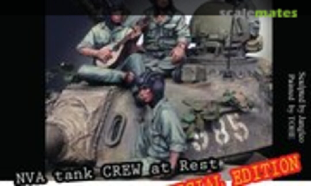 1:35 NVA tank crews at rest (Paracel Miniatures BVN3510) BVN3510