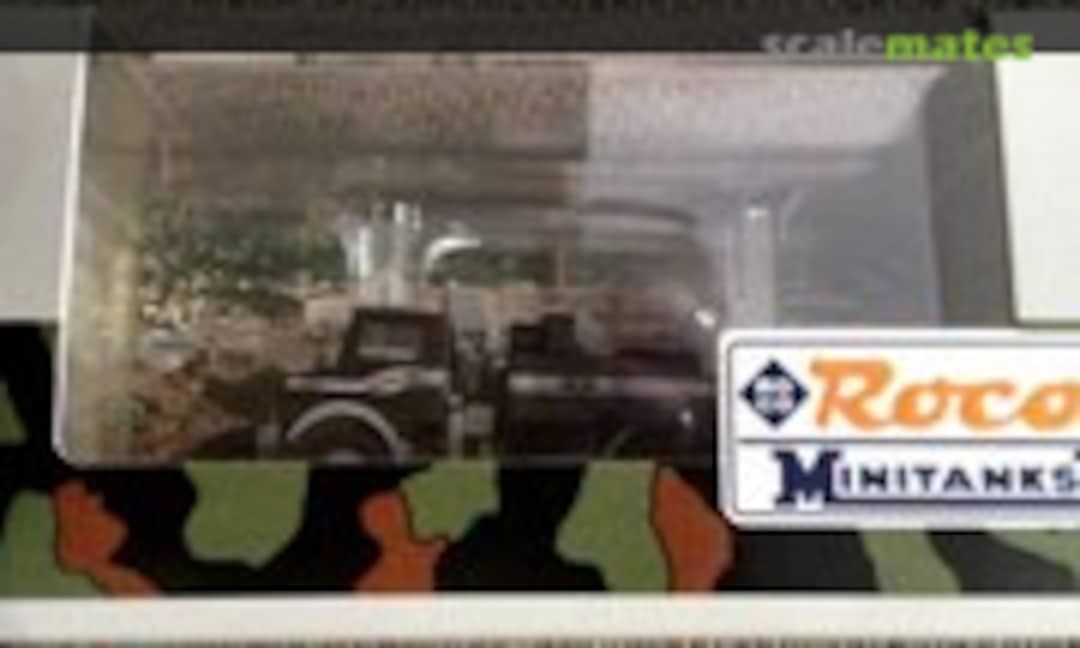 1:87 Unimog U 2450 L 6x6 Abschleppfahrzeug (Roco Minitanks 876)