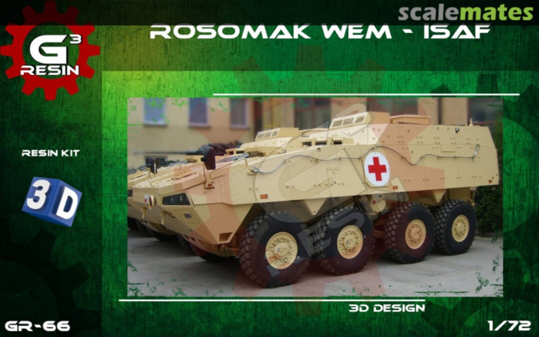 Boxart Rosomak WEM - ISAF GR-66 G3 Resin Boxart Rosomak WEM - ISAF GR-66 G3 Resin