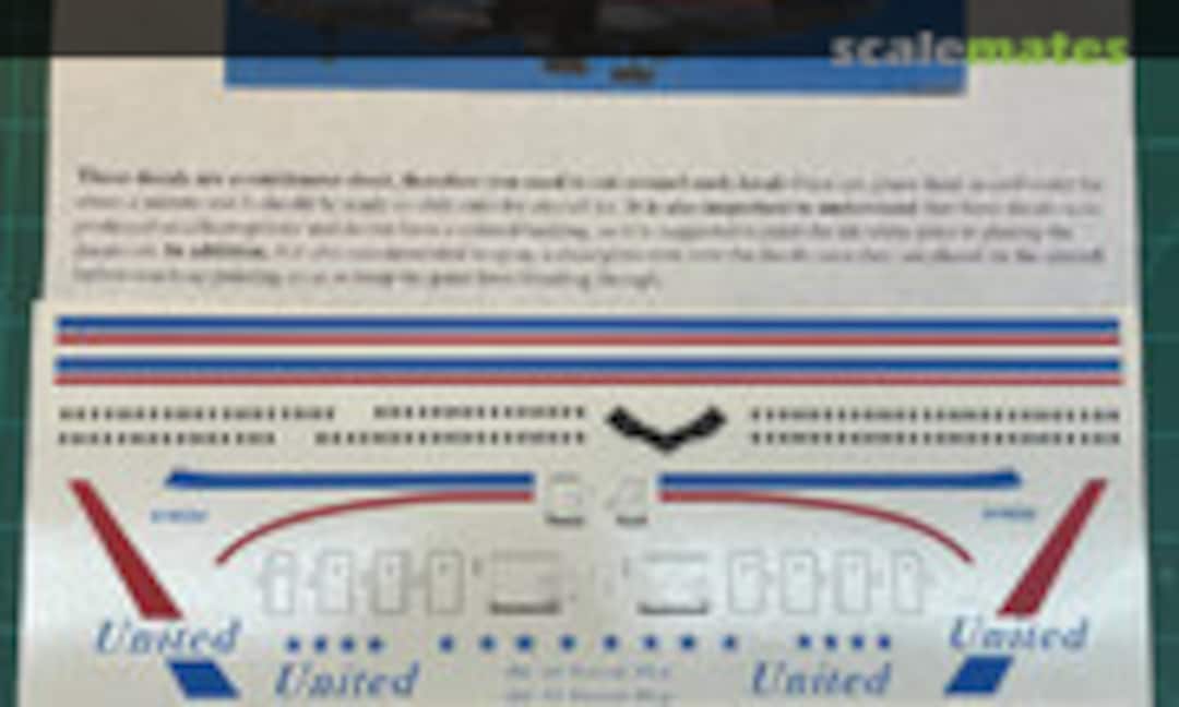1:144 Douglas DC-10 (Airline Decals DC-10) DC-10