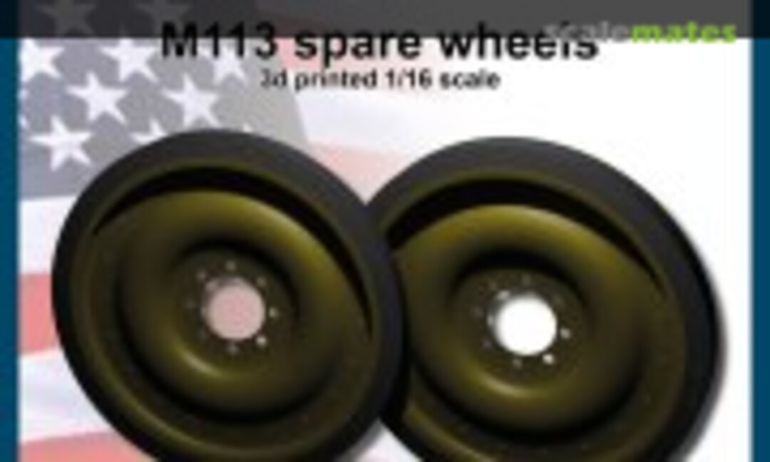 1:16 M113 spare wheels (FC Model Trend 16633) 16633