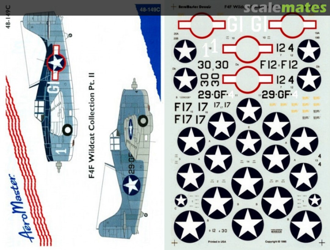 Boxart F4F Wildcat Collection Pt. II 48-149 AeroMaster Boxart F4F Wildcat Collection Pt. II 48-149 AeroMaster
