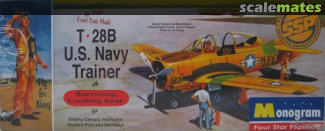 Boxart T-28B U.S. Navy Trainer 85-0014 Monogram Boxart T-28B U.S. Navy Trainer 85-0014 Monogram