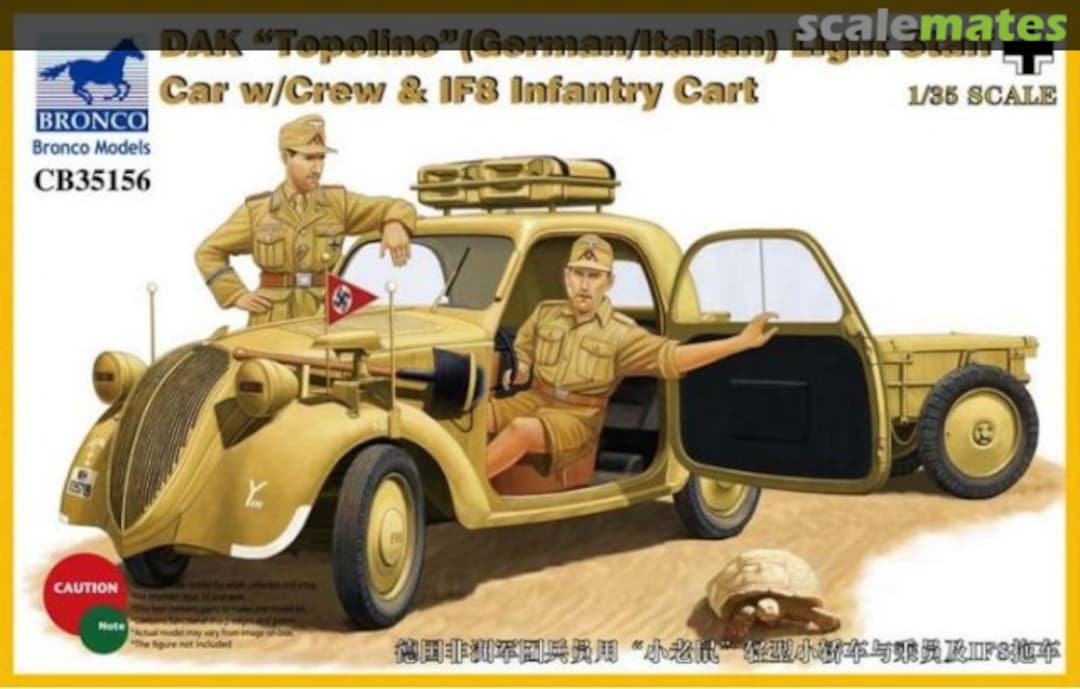 Boxart DAK "Topolino" CB35156 Bronco Boxart DAK "Topolino" CB35156 Bronco