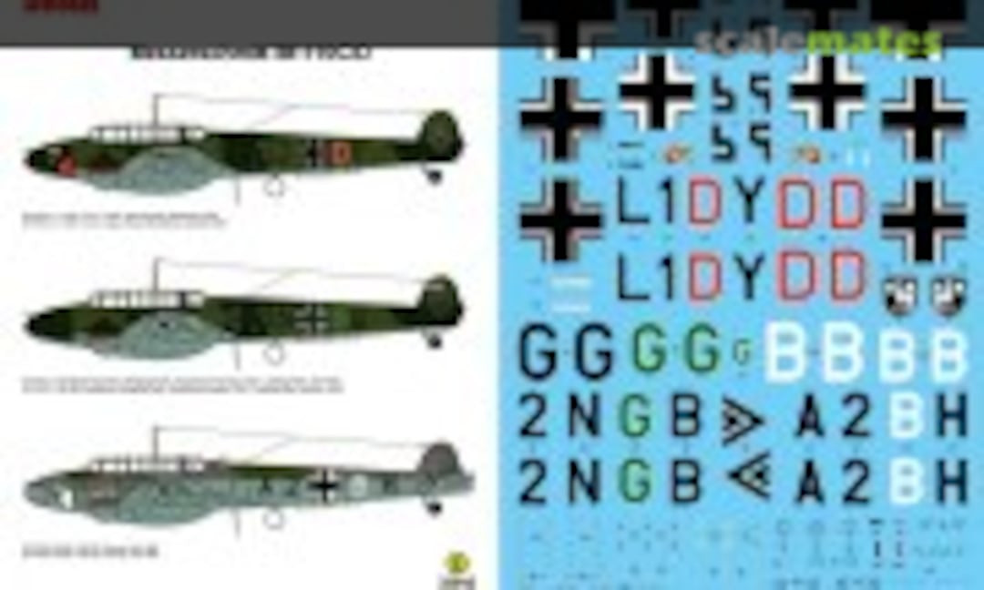 1:32 Messerschmitt Bf 110 C/D (Techmod 32042) 32042