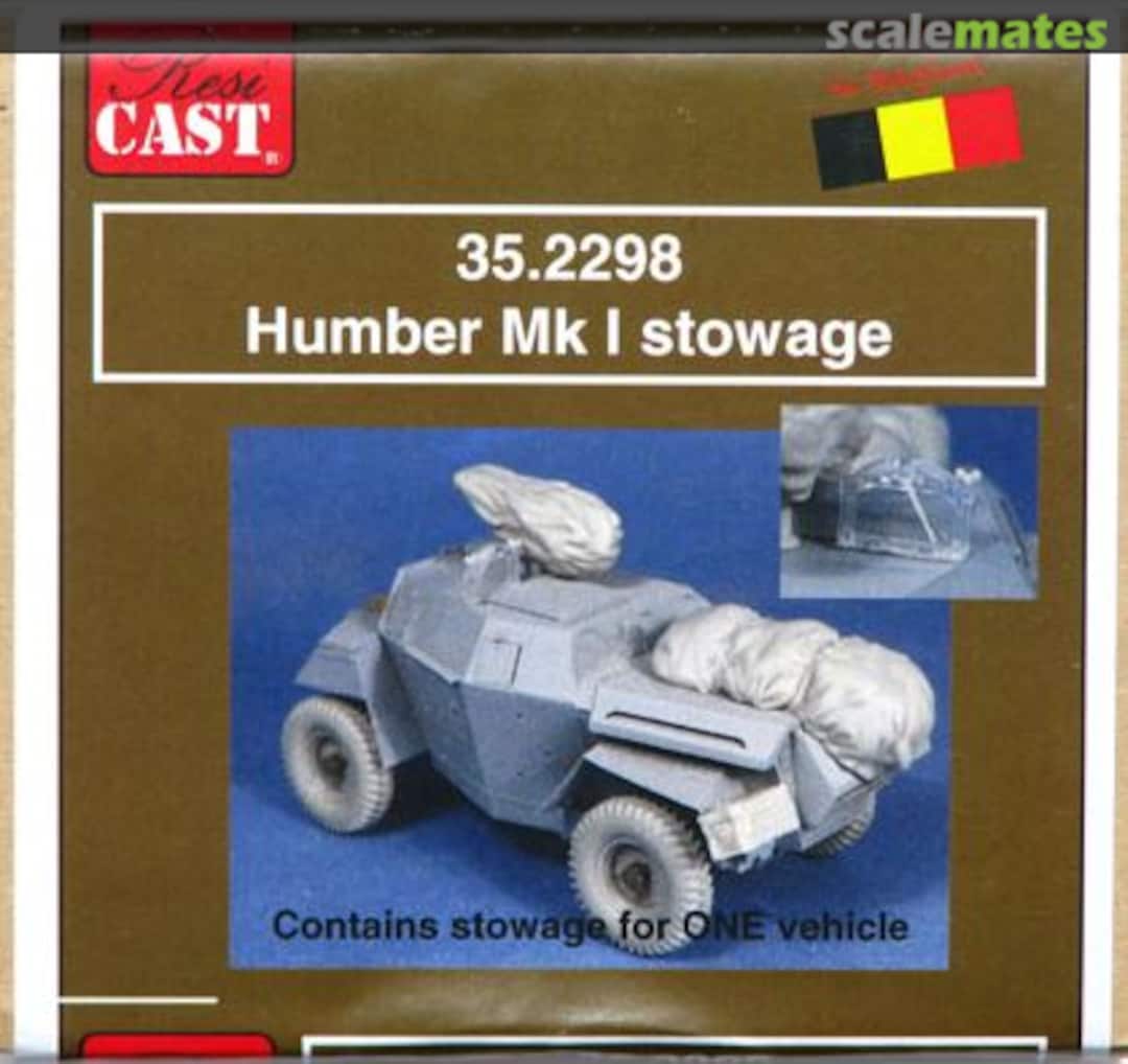 Boxart Humber Mk.1 Stowage 35.2298 Resicast Boxart Humber Mk.1 Stowage 35.2298 Resicast
