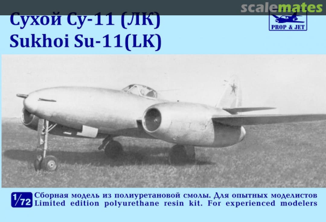 Boxart Sukhoi Su-11 (LK) 72220 Prop & Jet Boxart Sukhoi Su-11 (LK) 72220 Prop & Jet