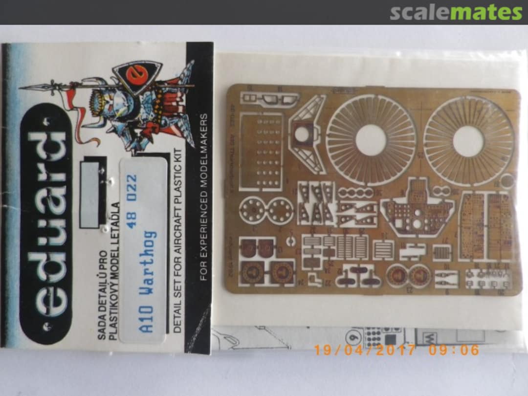 Boxart A 10 Thunderbolt II 48-022 Eduard Boxart A 10 Thunderbolt II 48-022 Eduard