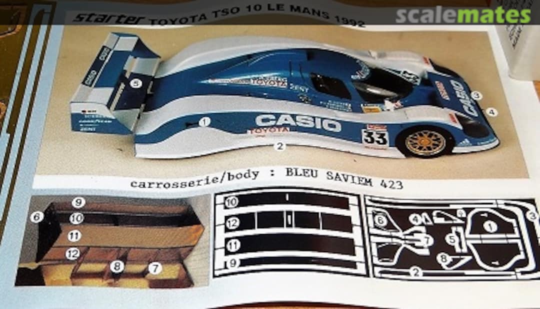 Boxart Toyota TS010 #003 "Casio" Starter Boxart Toyota TS010 #003 "Casio" Starter