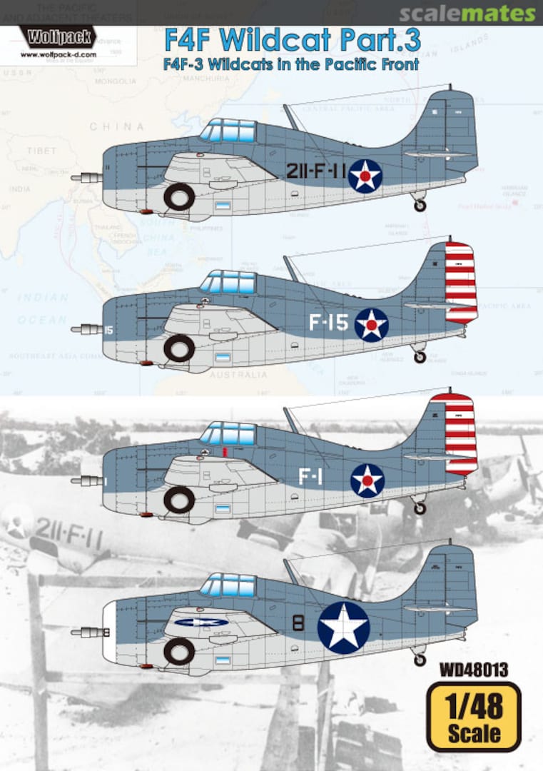Boxart F4F Wildcat Part 3 WD48013 Wolfpack Boxart F4F Wildcat Part 3 WD48013 Wolfpack