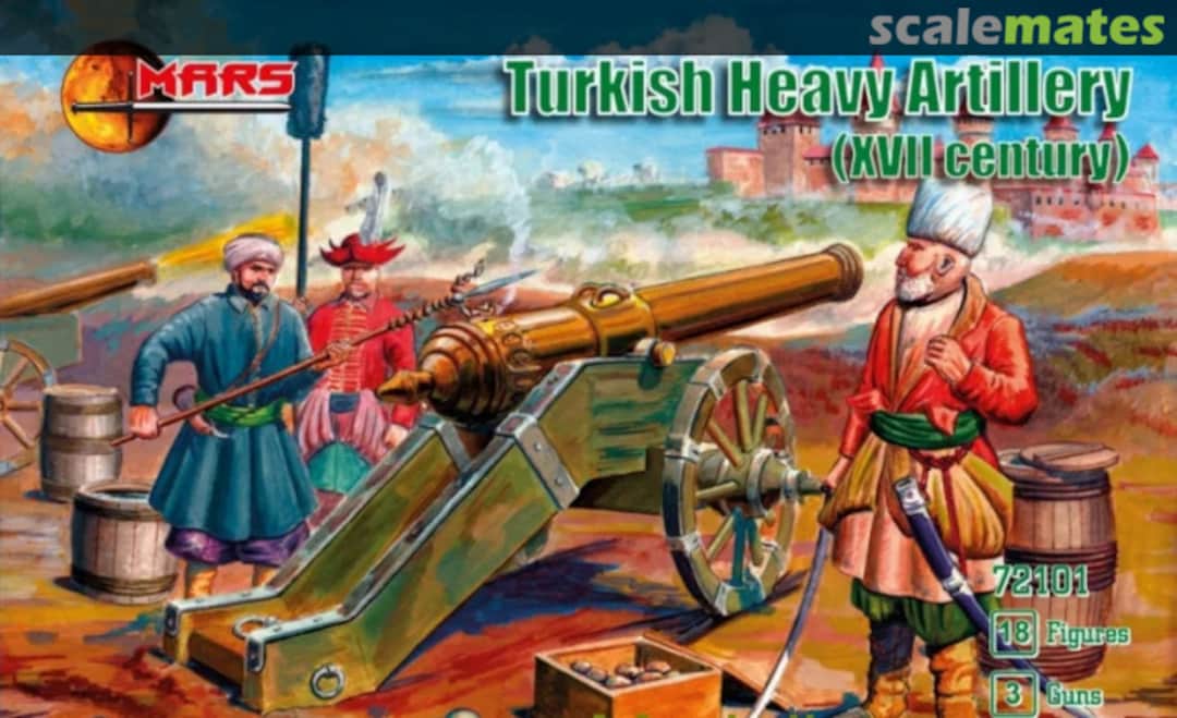 Boxart Turkish Heavy Artillery 72101 Mars Figures Boxart Turkish Heavy Artillery 72101 Mars Figures