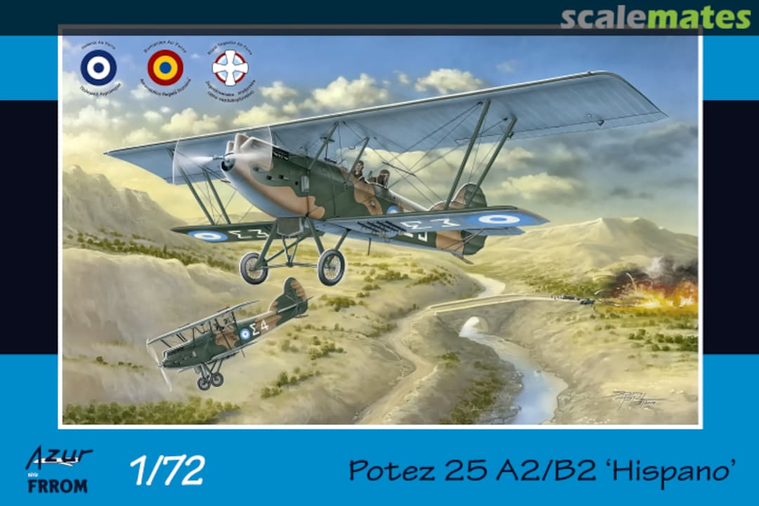 Boxart Potez 25 A2/B2 FR0038 Azur-FRROM Boxart Potez 25 A2/B2 FR0038 Azur-FRROM