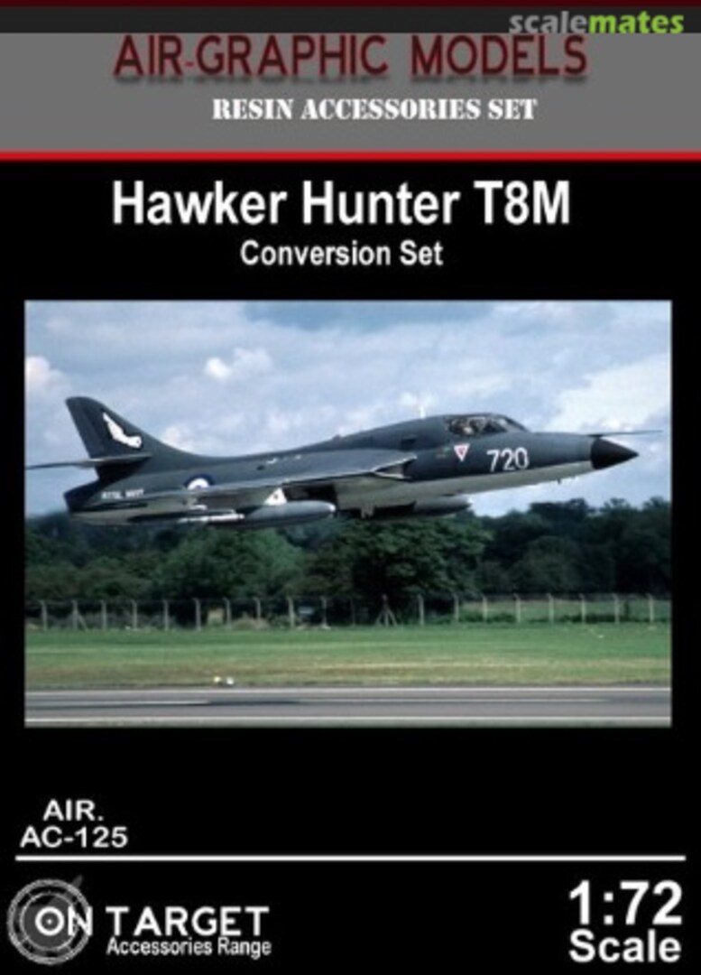 Boxart Hawker Hunter T8M Conversion Set AIR.AC-125 Air-Graphics Models