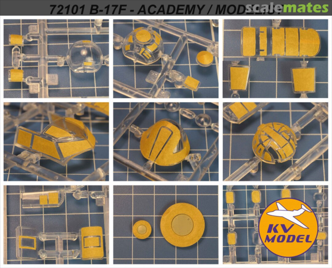 Contents B-17F Flying Fortress 72101 KV Models