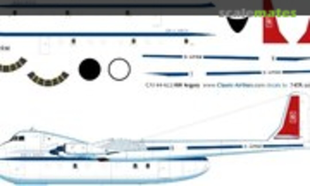 1:144 Rolls Royce AW Argosy (Classic Airlines CA144-422) CA144-422
