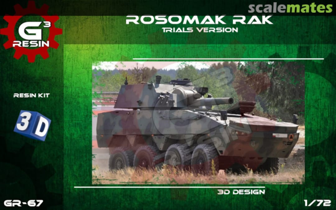 Boxart Rosomak RAK GR-67 G3 Resin