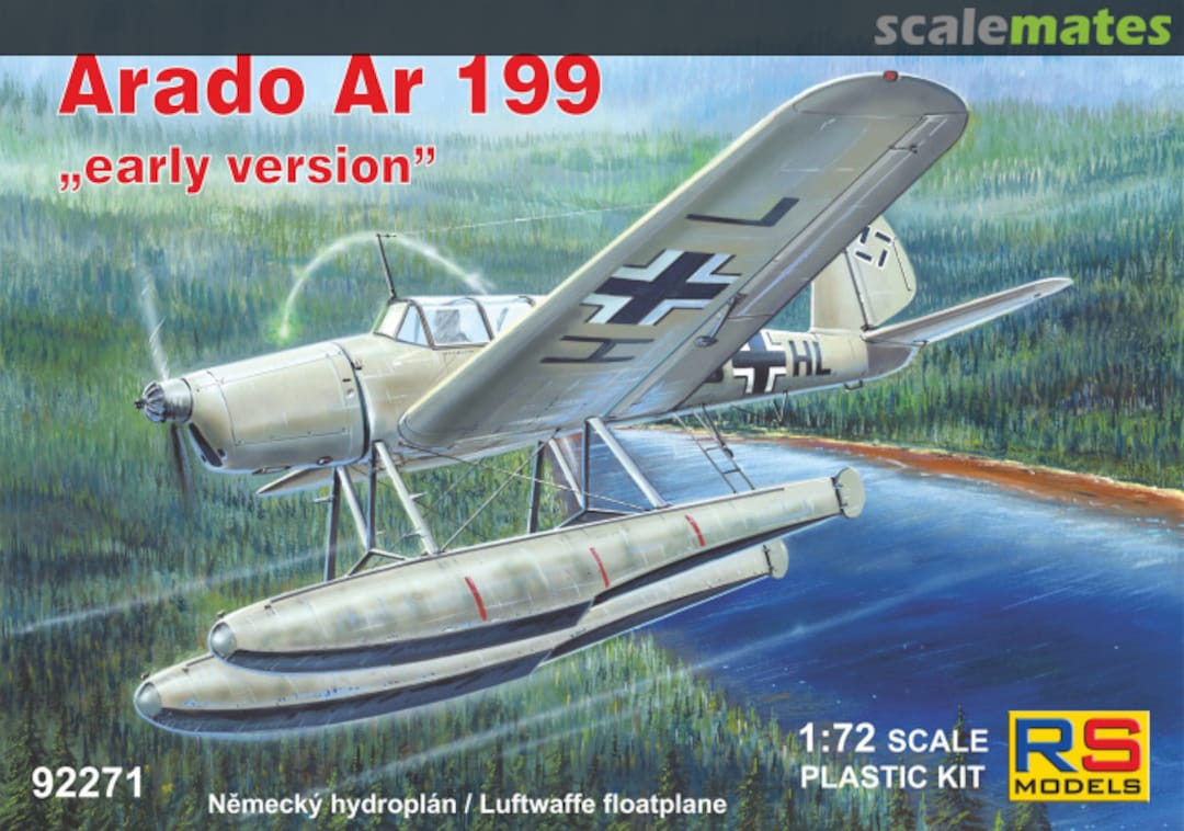 Boxart Arado Ar 199 92271 RS Models Boxart Arado Ar 199 92271 RS Models