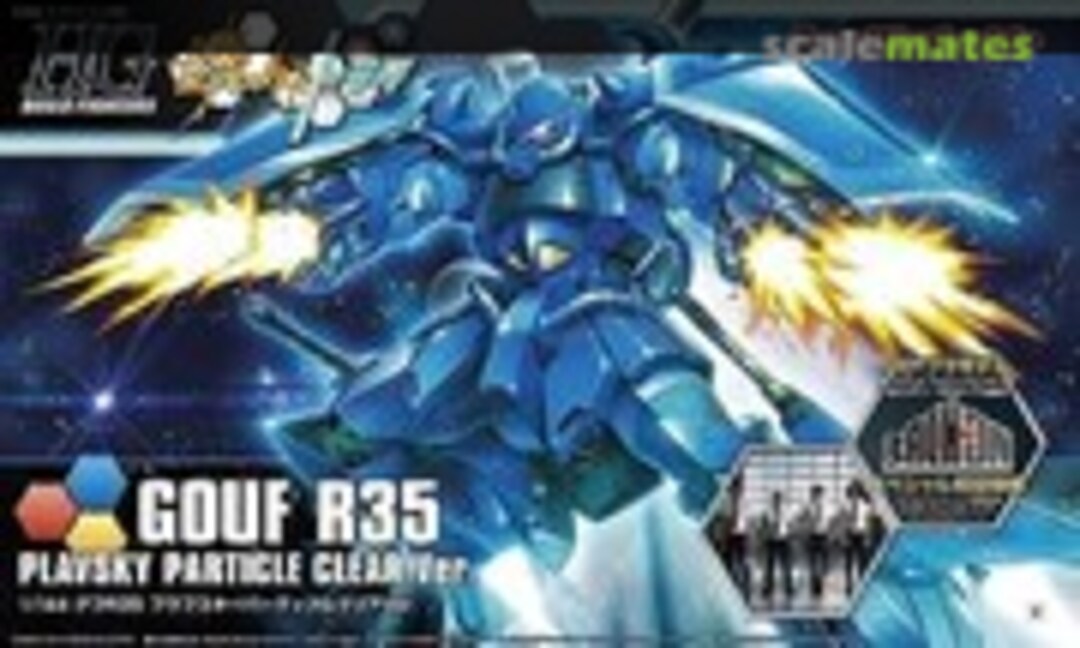 1:144 Gouf R35 Plavsky Particle Clear Ver. (Bandai 0195954) 0195954