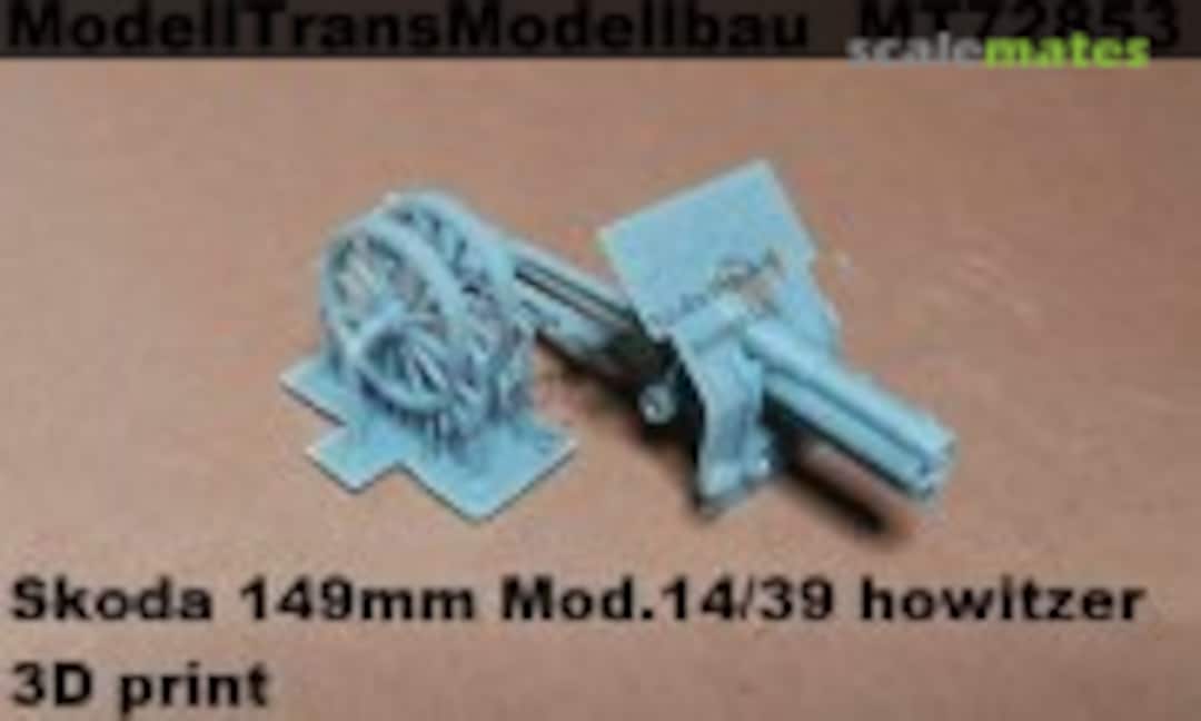 1:72 Skoda 149mm Mod. 14/39 Howitzer (Modell Trans Modellbau MT72853) MT72853