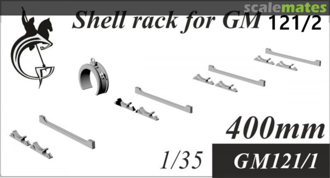 Boxart Shell rack for GM121/2 (400mm) GM121/1 St.George Model Boxart Shell rack for GM121/2 (400mm) GM121/1 St.George Model