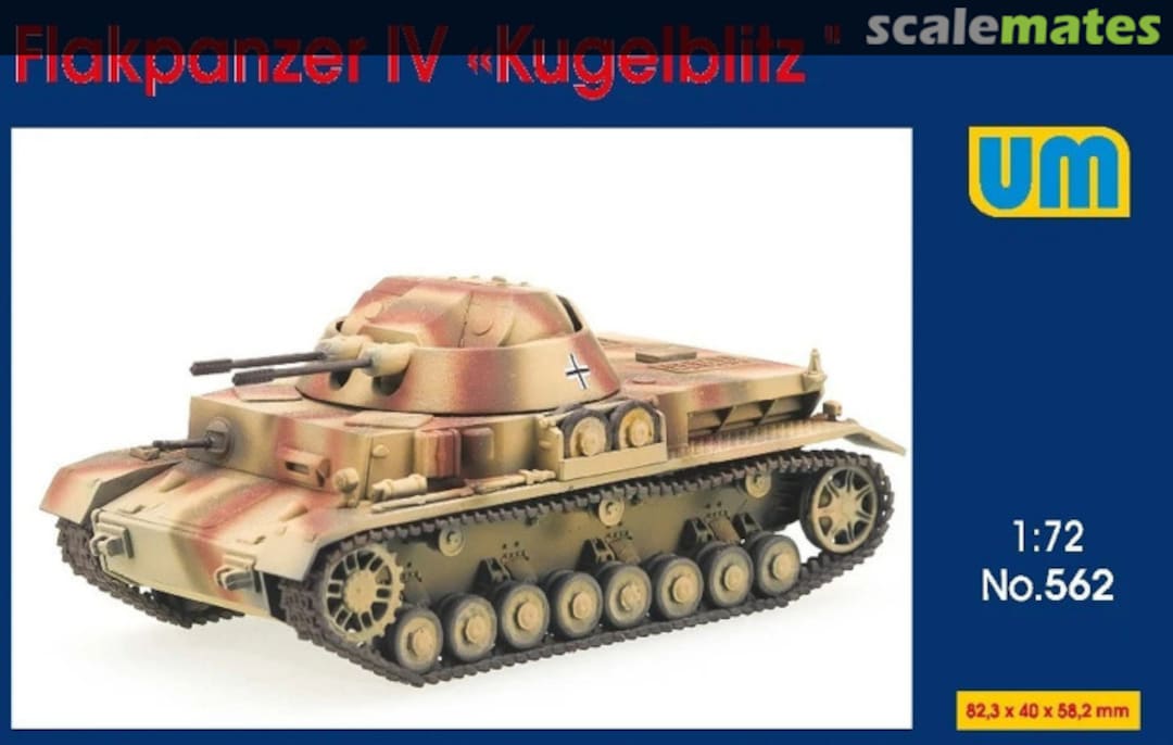 Boxart Flakpanzer IV 'Kugelblitz' 562 UM Boxart Flakpanzer IV 'Kugelblitz' 562 UM