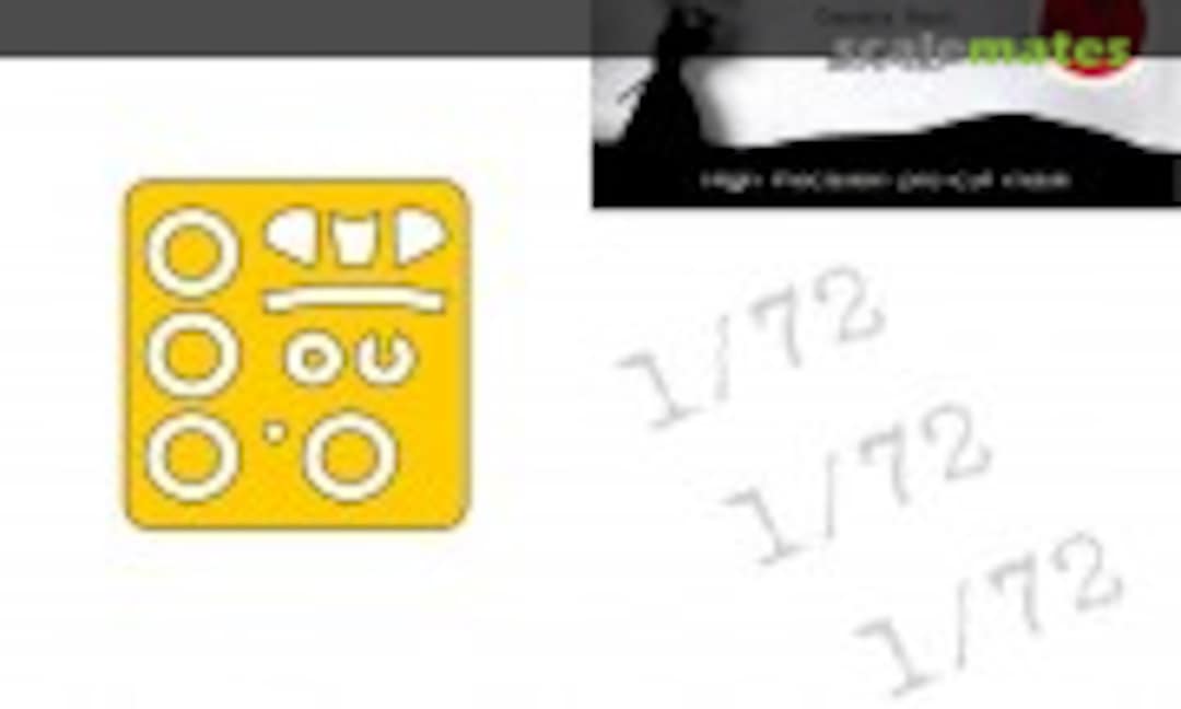 1:72 North American P-51 D Mustang - Canopy Mask (DEAD Design Models NM72283) NM72283