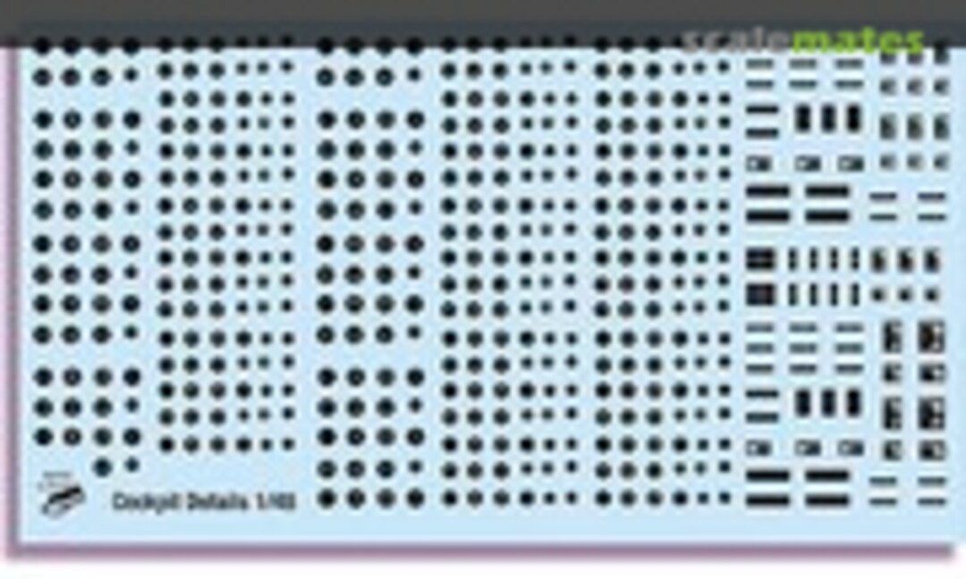 1:48 Cockpit Details (Mike Grant Decals CKP 048) CKP 048