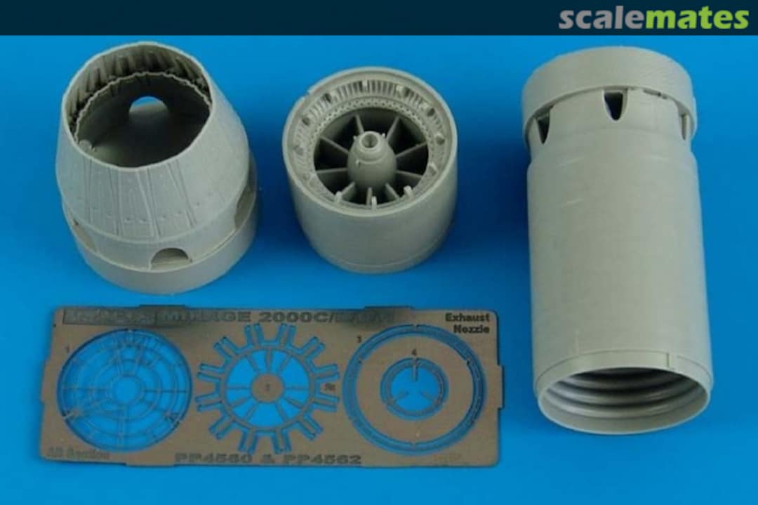 Boxart Mirage 2000C/B/D/N exhaust nozzle closed 4562 Aires Boxart Mirage 2000C/B/D/N exhaust nozzle closed 4562 Aires