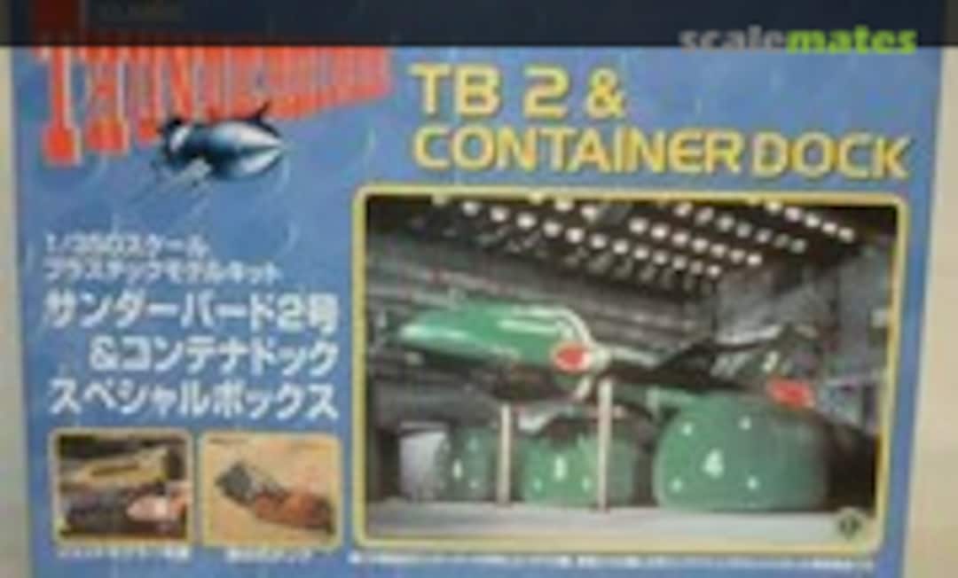 1:350 TB 2 &amp; Container Dock (Aoshima 033135)